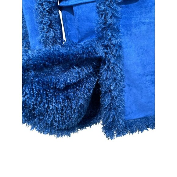 Ow Collection $550 Revolve Aspen Mountain Blue Coat Sz Small NWT Jacket - Picture 9 of 12